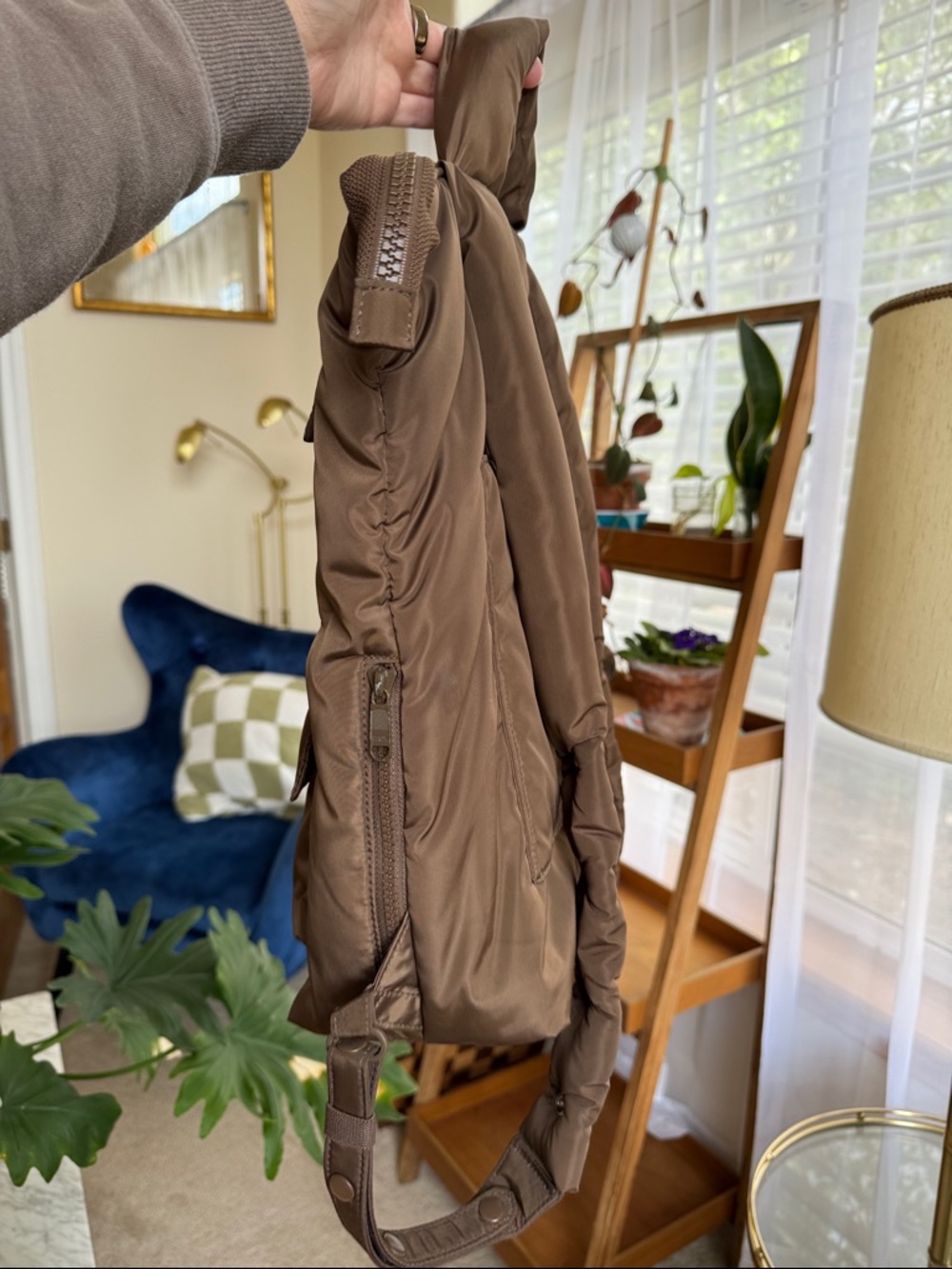 Dagne Dover Walker Backpack in Rye, Medium - Picture 2 of 11